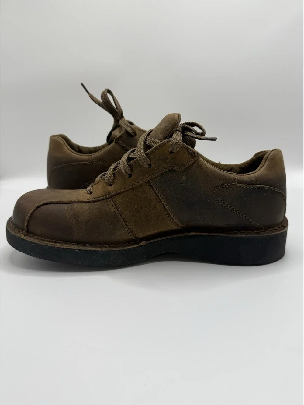 American Eagle Outfitters Mens Sz 10 Style 3204 Brown Leather Shoes NWT